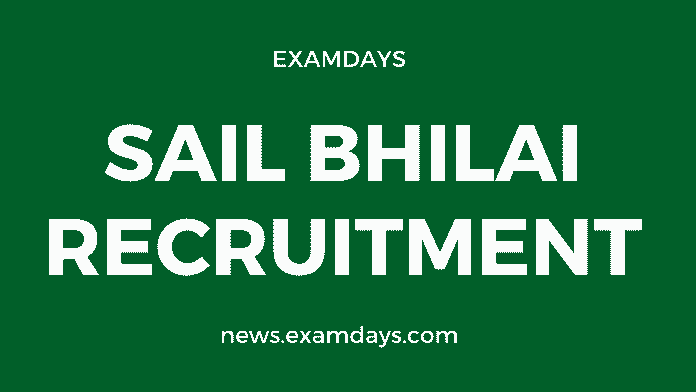 sail bhilai recruitment