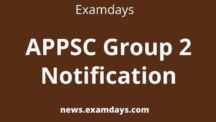 APPSC Group 2 Notification 2023 Releases Soon for 900 Posts Apply Online